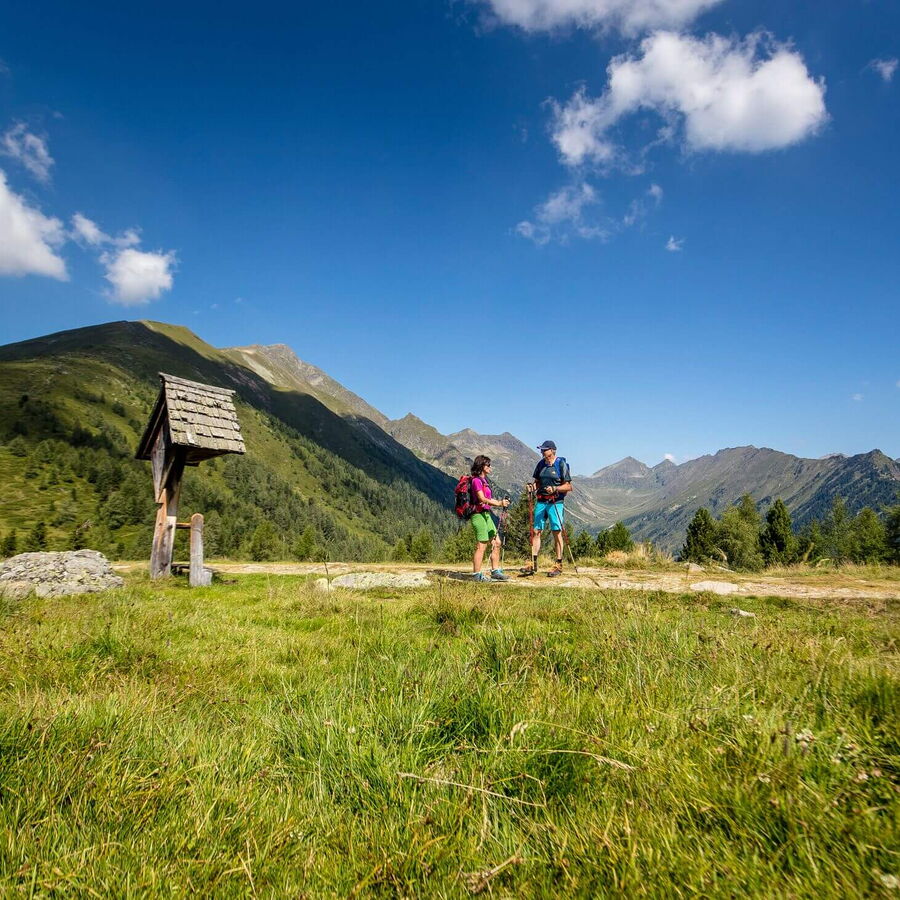 Wandern bis zum Preber.