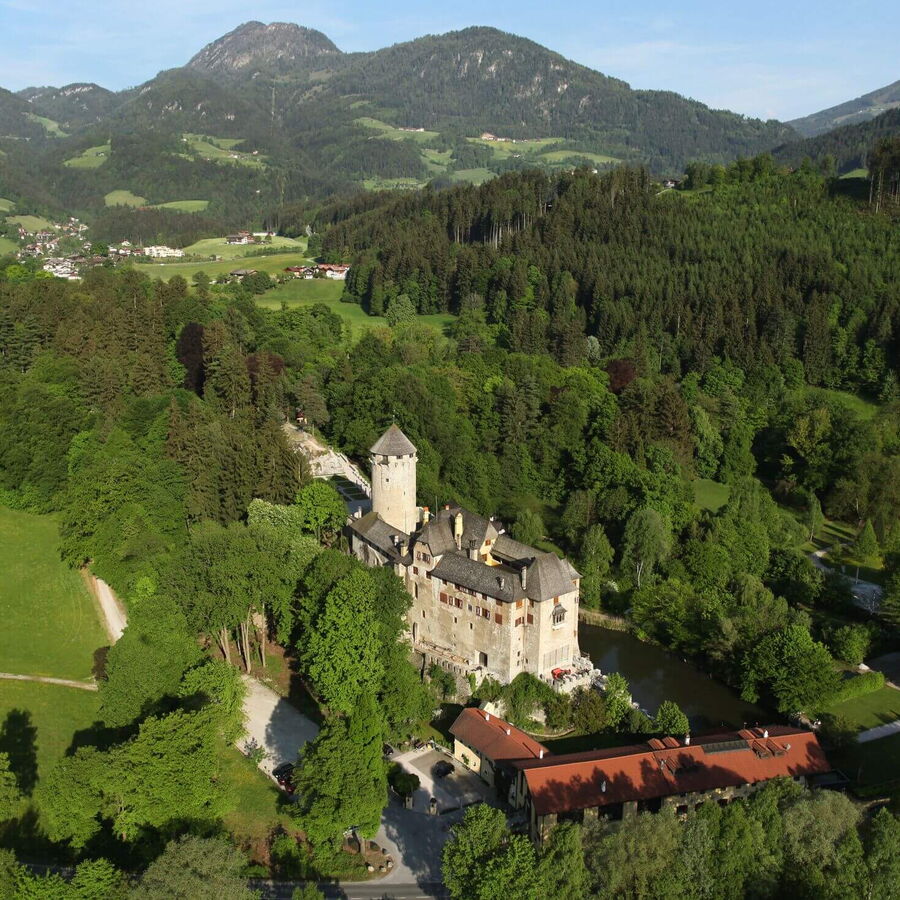 Hier sieht man das Schloss Matzen.