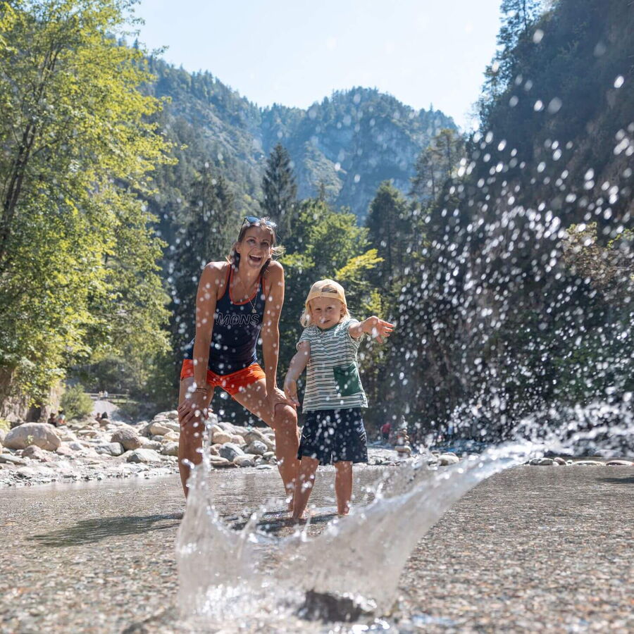 Die Kundler Klamm macht Freude.