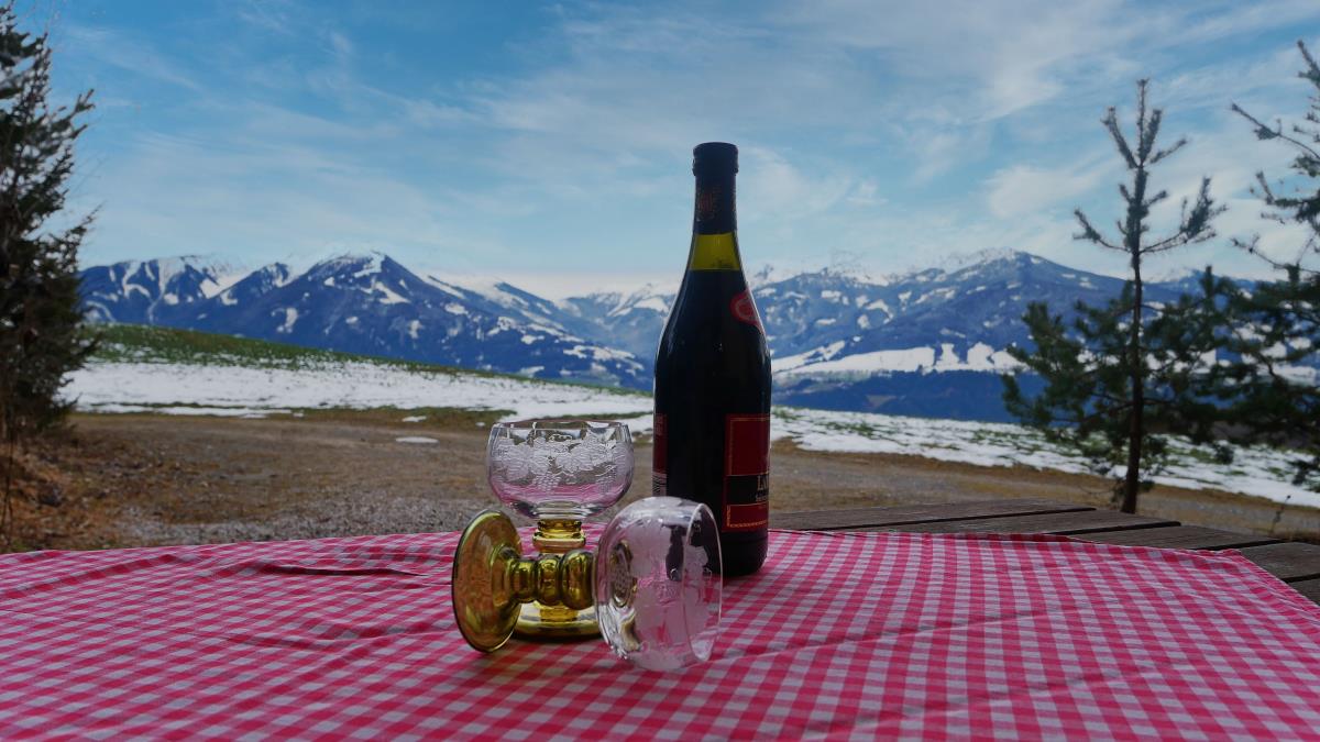 Tiroler Hütte am Karwendelgebirge