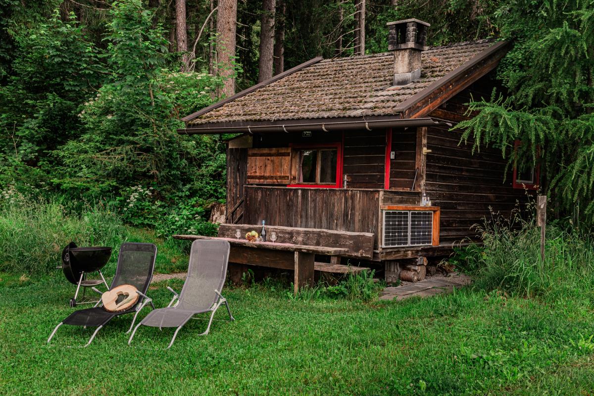 Waldhüttl am Karwendelgebirge